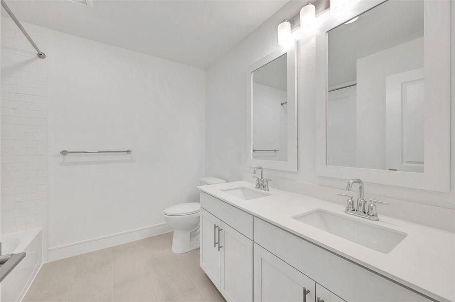 Hall bath