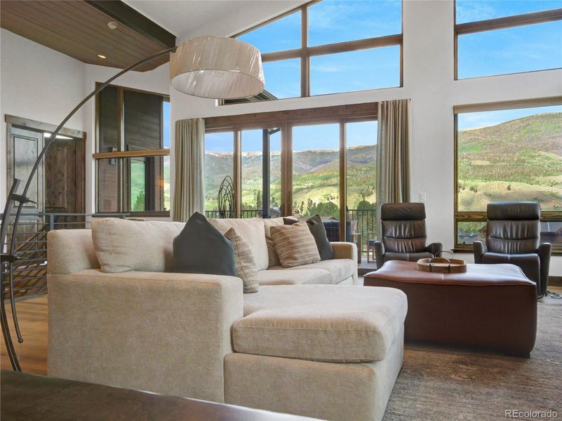 Furnished interior view inside a new home in , Silverthorne (Image 26).
