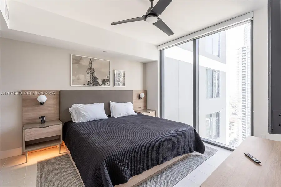 Furnished interior view inside a new home in , Miami (Image 16).