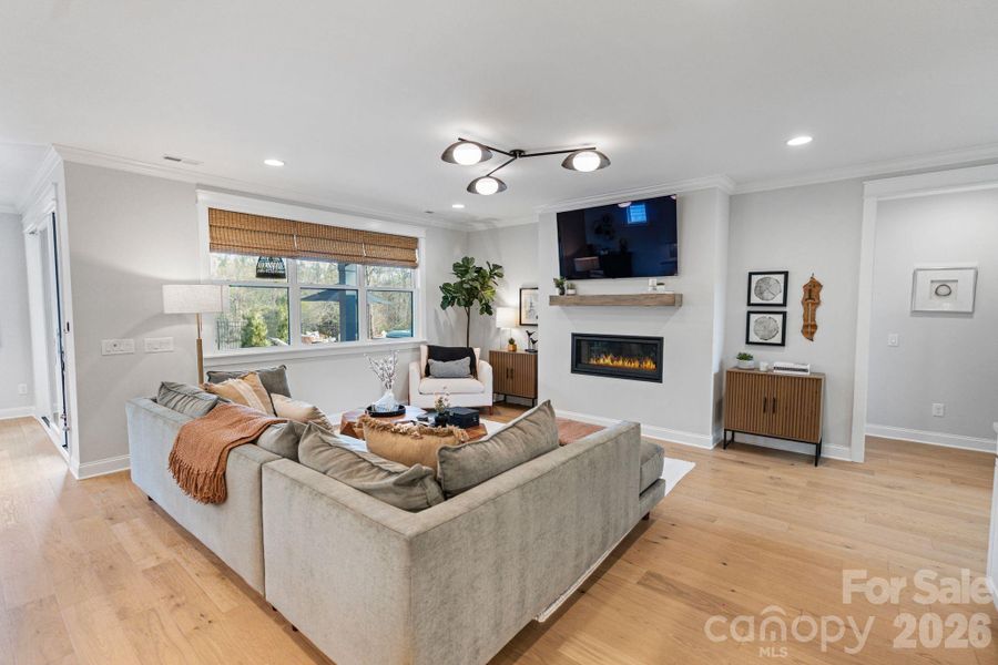 Furnished interior view inside a new home in Amara Chase, Huntersville (Image 41).