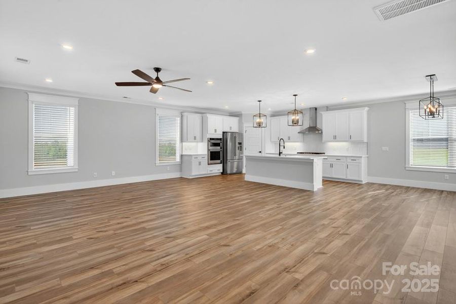 Spacious, unfurnished interior of a new home in Stoneridge Hills, Rock Hill (Image 28). Spacious, unfurnished interior of a new home in Stoneridge Hills, Rock Hill (Image 28).