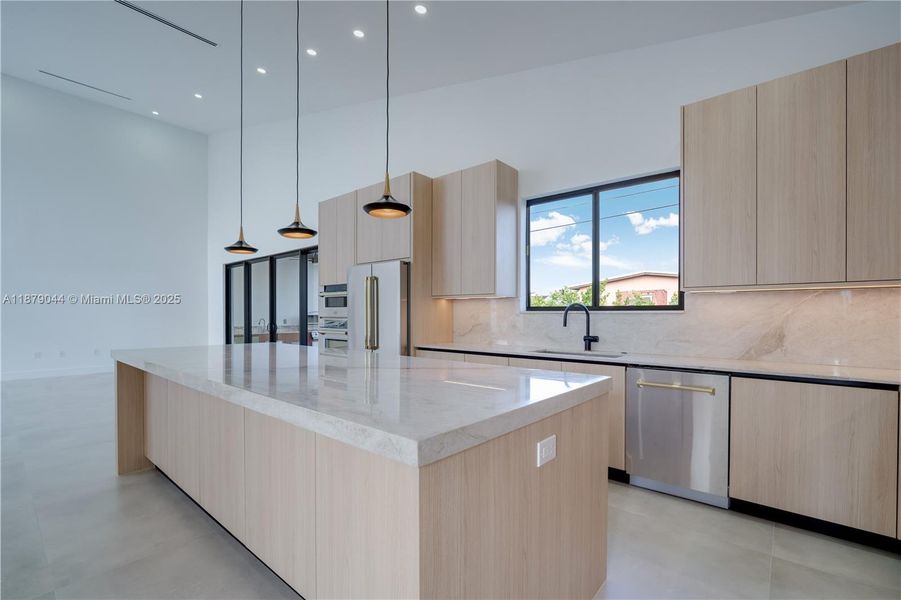 Furnished interior view inside a new home in , Miami (Image 10). Furnished interior view inside a new home in , Miami (Image 10).