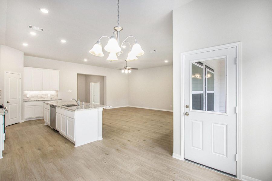 Furnished interior view inside a new home in , Bay City (Image 12).
