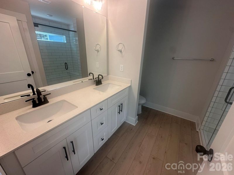 Furnished interior view inside a new home in Blythe Mill Townhomes, Waxhaw (Image 6).