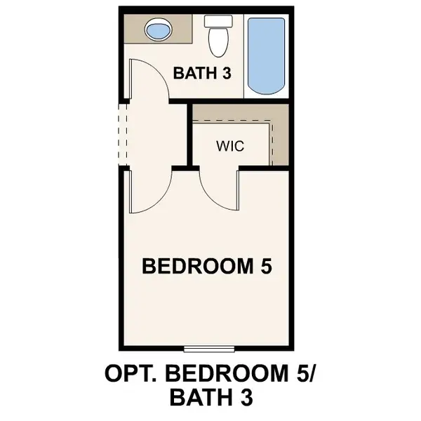 2D floor plan layout of this home in North Copper Canyon, Surprise, AZ (Image 3).