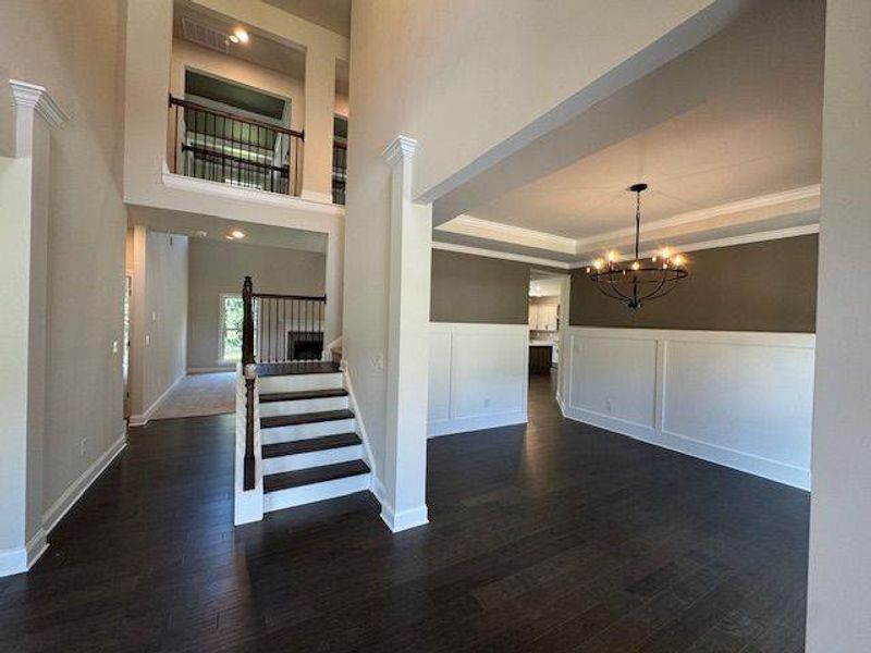 Spacious, unfurnished interior of a new home in Underwood Crossing, Covington (Image 22).