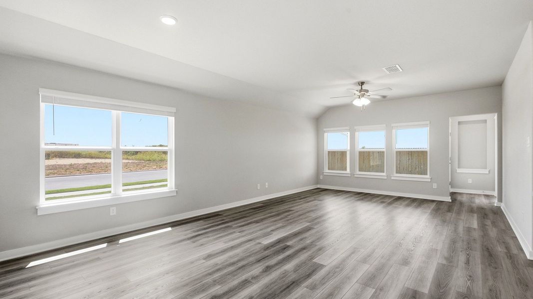 Furnished interior view inside a new home in Hunters Glen, Jarrell (Image 14).