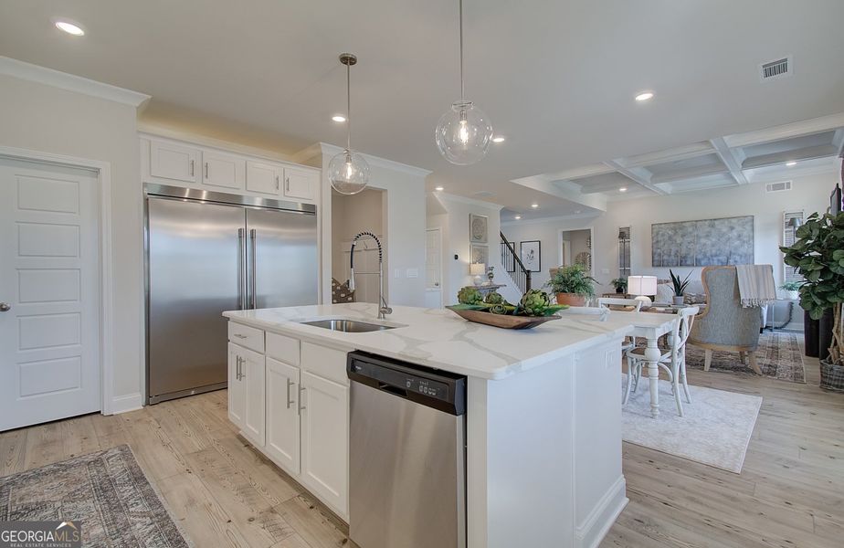 Furnished interior view inside a new home in Summerlin, Winder (Image 47). Furnished interior view inside a new home in Summerlin, Winder (Image 47).