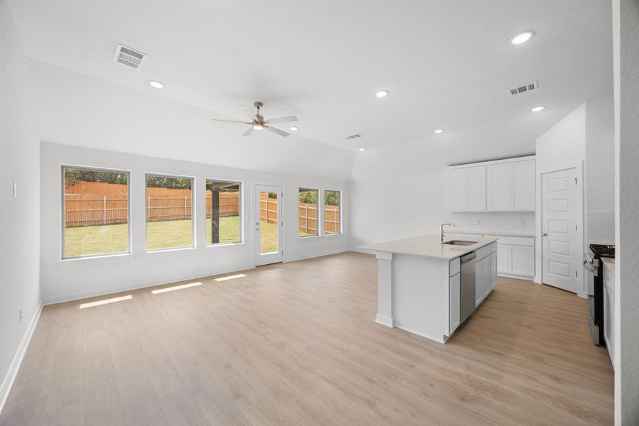 Furnished interior view inside a new home in Prairie Winds, Hutto (Image 11). Furnished interior view inside a new home in Prairie Winds, Hutto (Image 11).