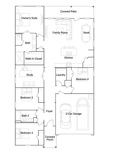 2D floor plan layout of this home in Pleasant Hill, Bryan, TX (Image 2). 2D floor plan layout of this home in Pleasant Hill, Bryan, TX (Image 2).