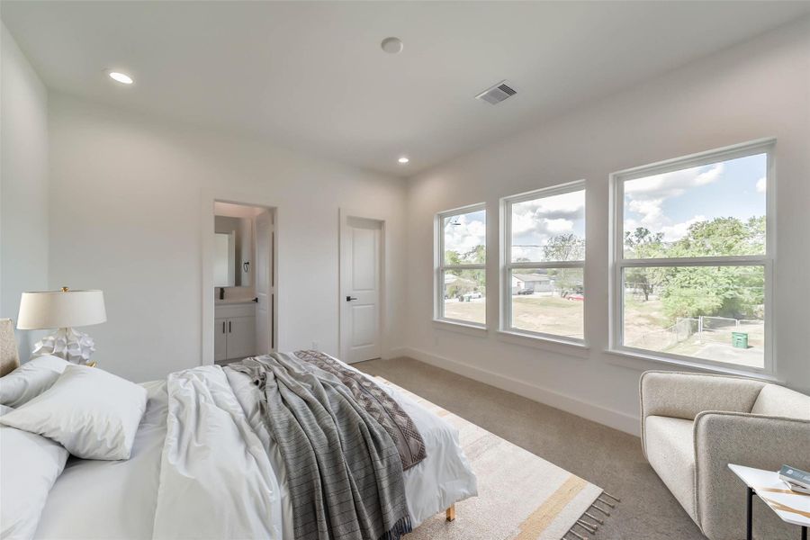 Furnished interior view inside a new home in , Houston (Image 22). Furnished interior view inside a new home in , Houston (Image 22).