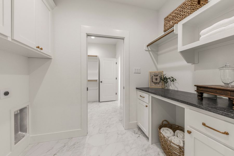 Representative furnished interior of a home built from the The Grayson by Reece Homes in Stella Ranch, Bryan (Image 15).