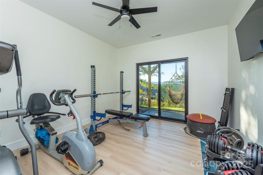 Main Level Bonus Room Currently a Gym