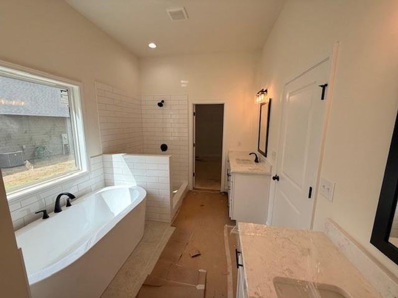 In-progress construction of a new home in , Temple, GA (Image 22).