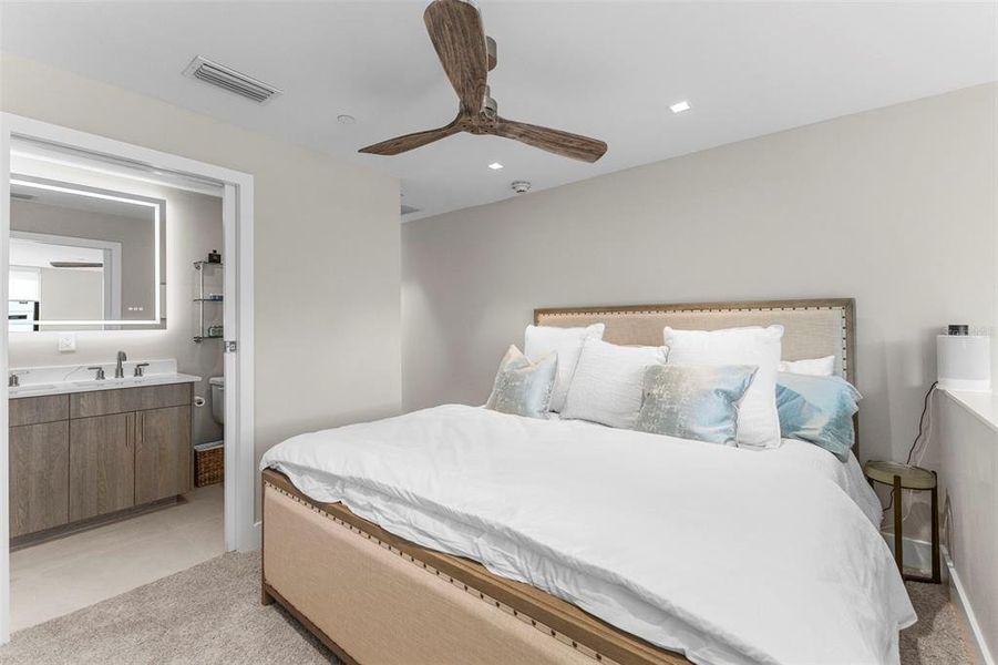 Furnished interior view inside a new home in , Sarasota (Image 23).