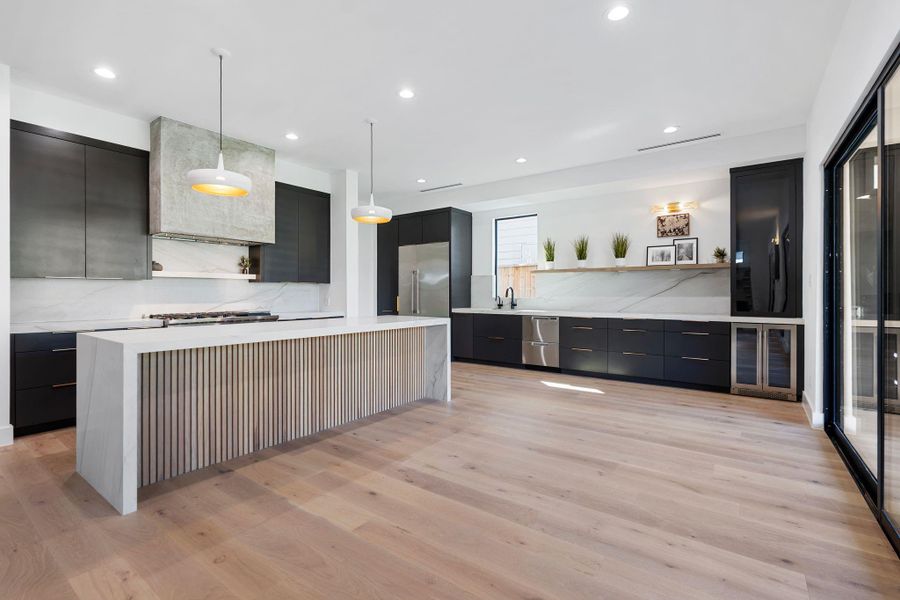 Furnished interior view inside a new home in , Houston (Image 9).