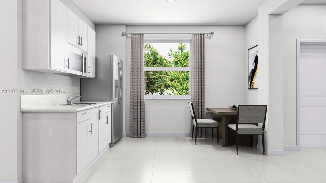Next Gen® SuiteDesigned to function like a home within itself, this attached suite elevates independent living. It includes a spacious living area with a kitchenette, two bedrooms, a bathroom and a garage.