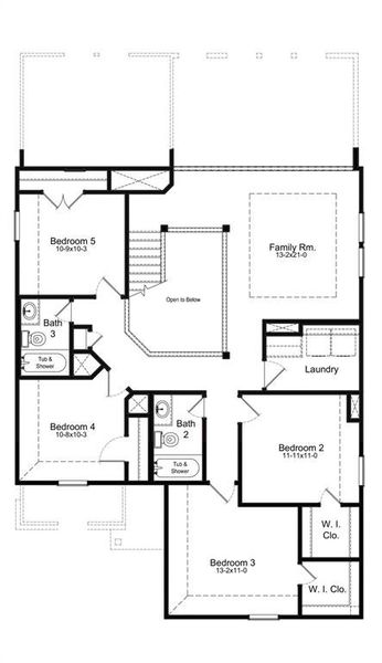 Introducing the Hamilton floor plan, a gorgeous home boasting 5 bedrooms and 3 ½ bathrooms and over 2600sqft of living space!