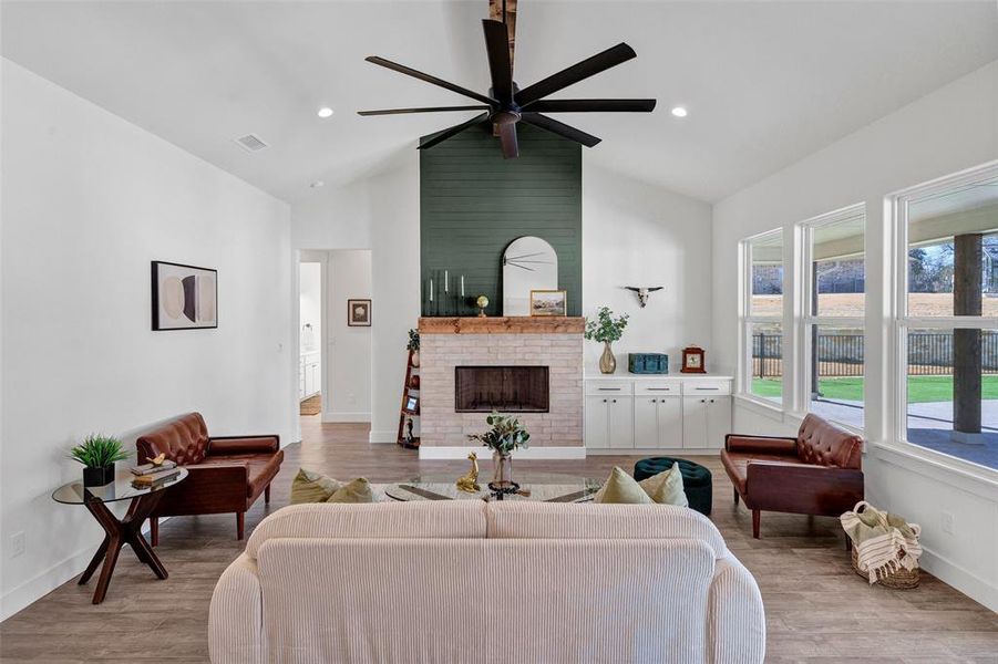 Furnished interior view inside a new home in , Granbury (Image 17).