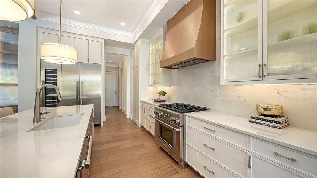 Furnished interior view inside a new home in , Sarasota (Image 12).