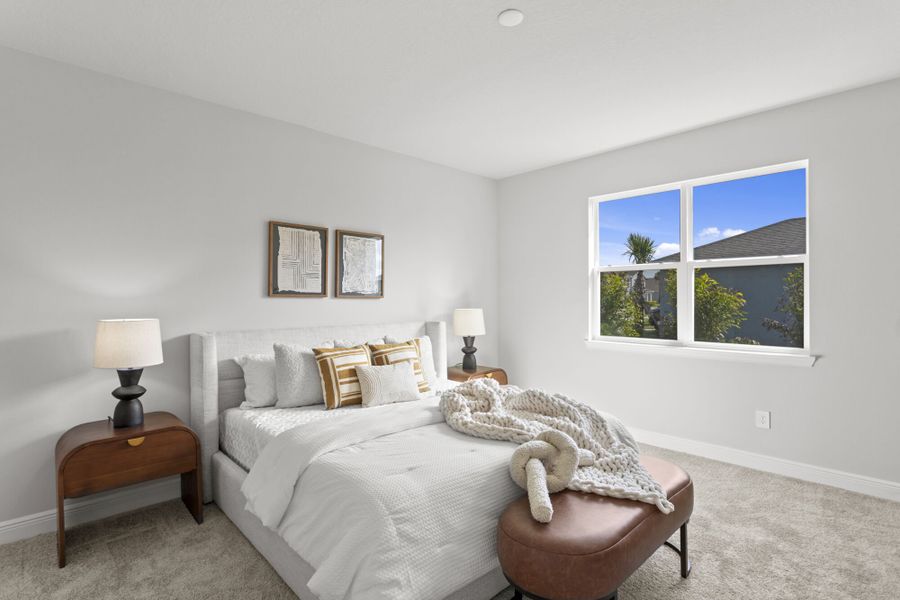 Furnished interior view inside a new home in Windwater, Parrish (Image 10).