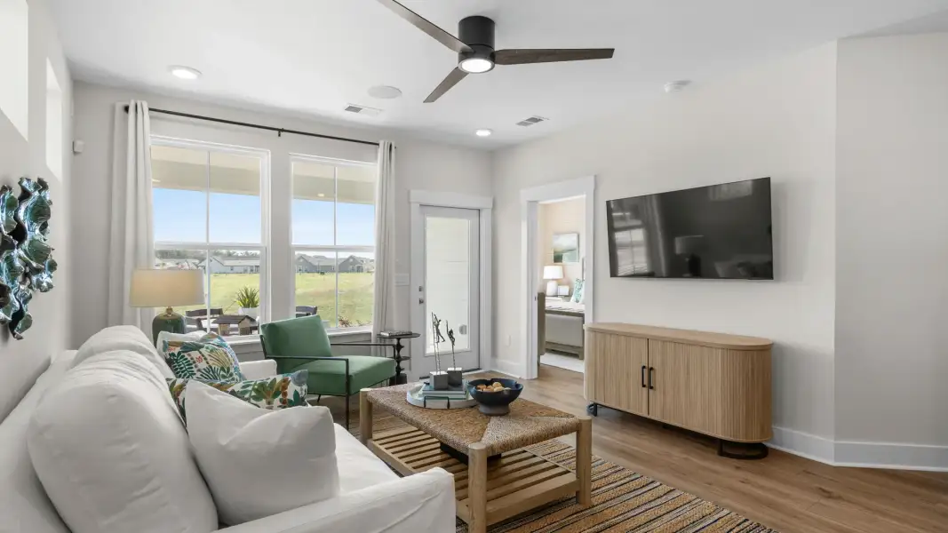 Furnished interior view inside a new home in Townes at Carolina Forest, Myrtle Beach (Image 10).