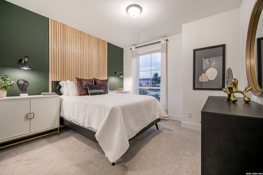 Furnished interior view inside a new home in Mesa Western, Cibolo (Image 30).