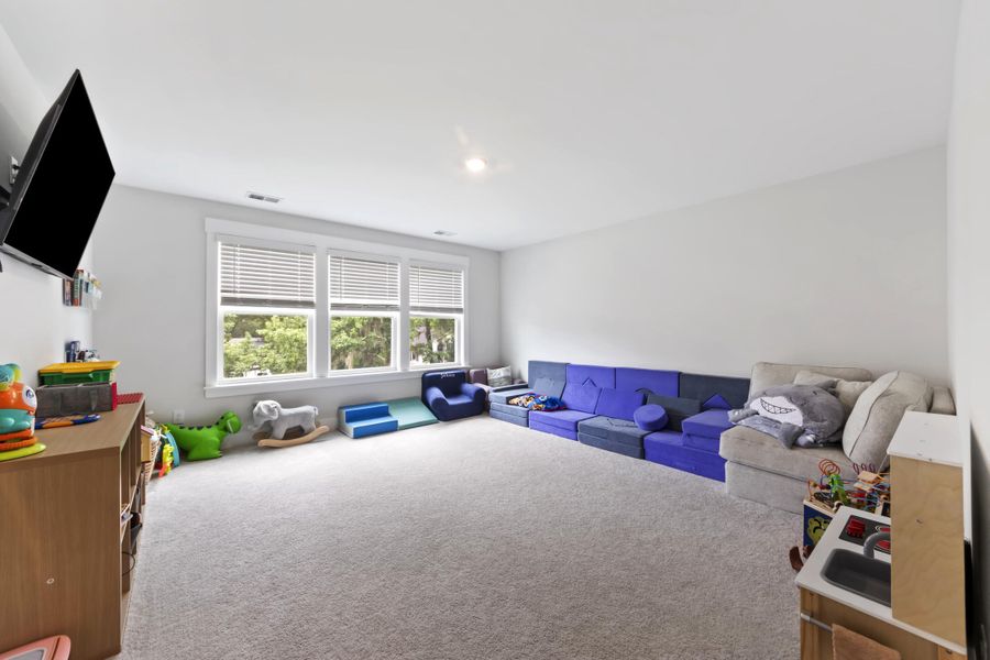Furnished interior view inside a new home in Cordgrass Landing, Johns Island (Image 14).