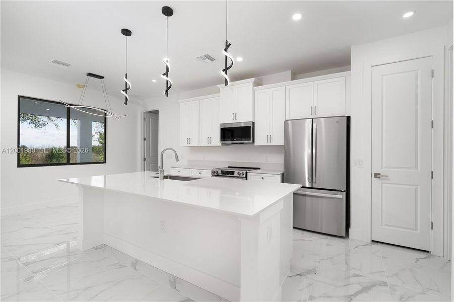 Furnished interior view inside a new home in , Lehigh Acres (Image 11).