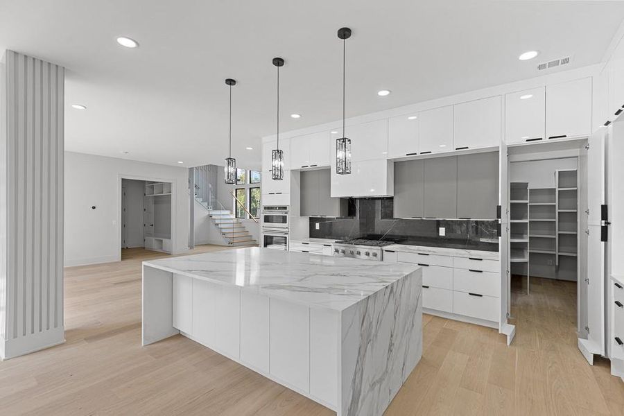 Furnished interior view inside a new home in , Buford (Image 11).