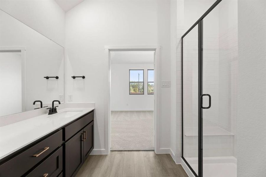 Primary Bathroom featuring the Oxford Collection Primary Bathroom featuring the Oxford Collection