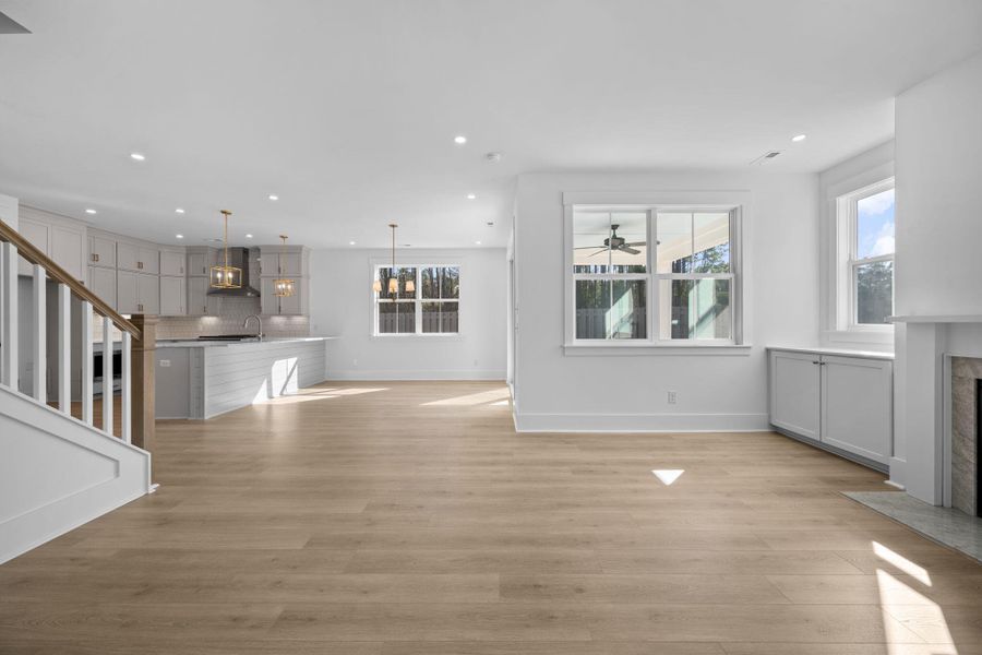 Spacious, unfurnished interior of a new home in , Johns Island (Image 53).