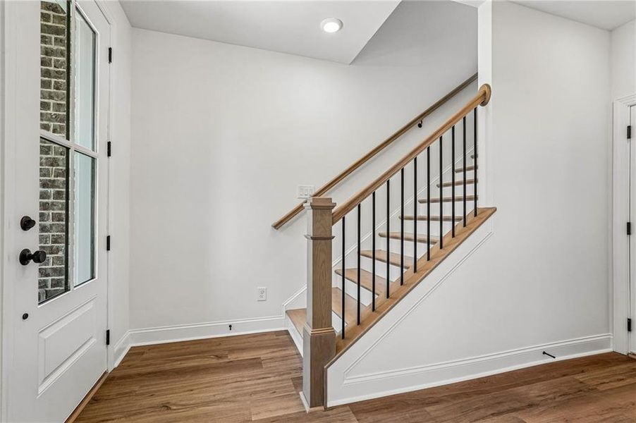 Spacious, unfurnished interior of a new home in Waterside Townhomes, Peachtree Corners (Image 15).