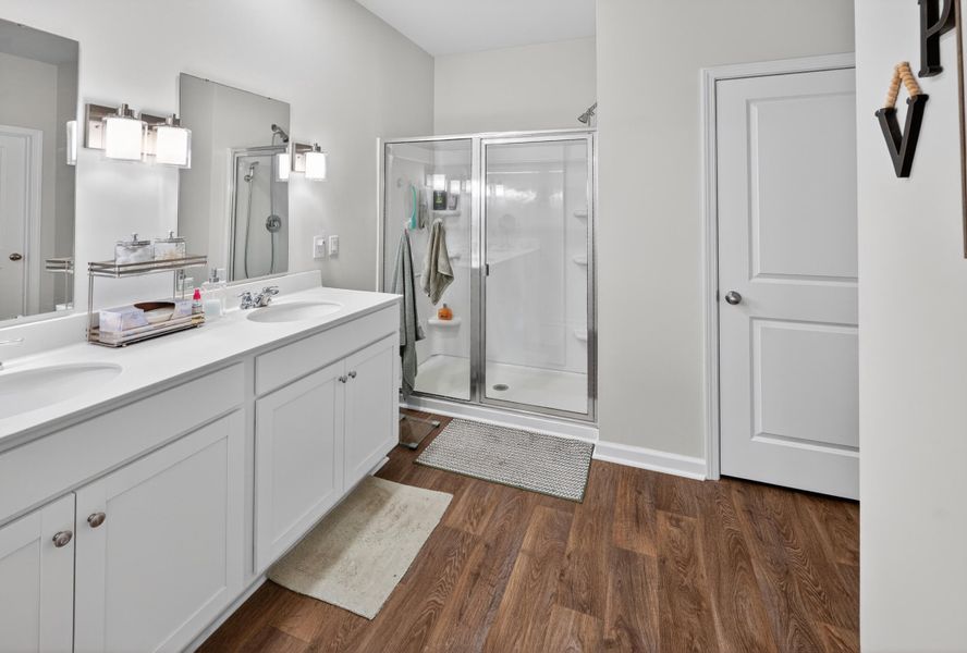 Furnished interior view inside a new home in Carolina Groves, Moncks Corner (Image 11).