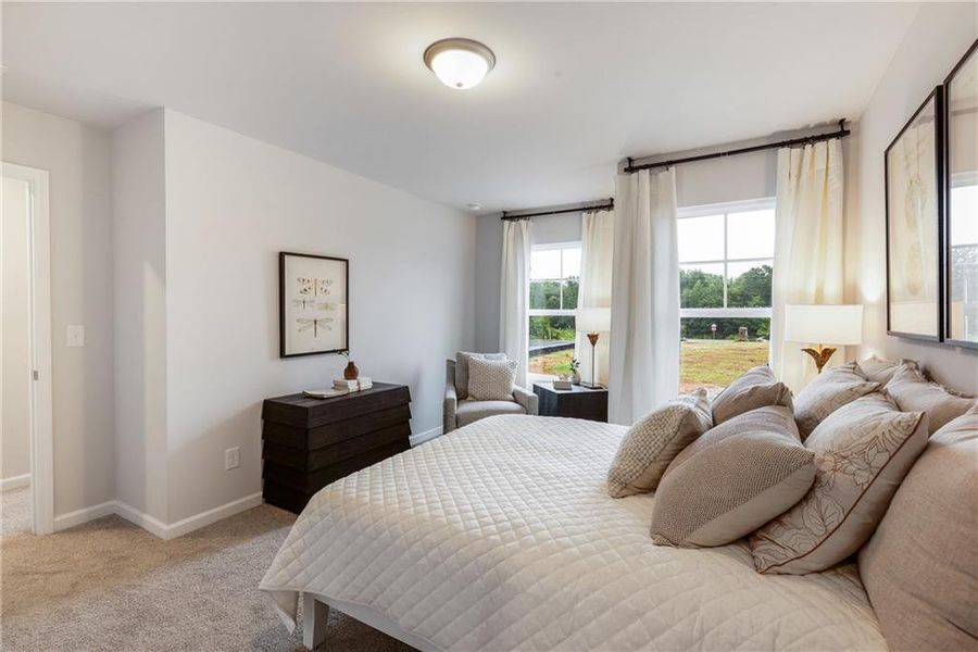 Furnished interior view inside a new home in , Conyers (Image 15).