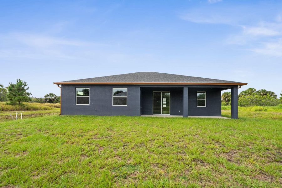 Exterior details and patio area of a home in , Palm Bay (Image 1). Exterior details and patio area of a home in , Palm Bay (Image 1).