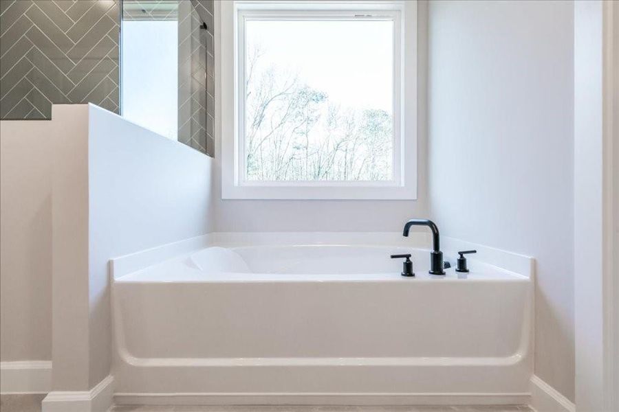 Furnished interior view inside a new home in Autumn Brook, Canton (Image 9).