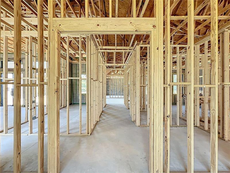 In-progress construction of a new home in , Oviedo, FL (Image 55).