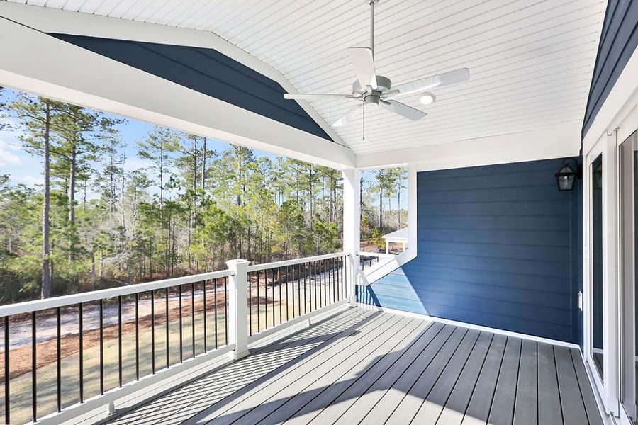 Exterior details and patio area of a home in Compass Pointe, Leland (Image 4). Exterior details and patio area of a home in Compass Pointe, Leland (Image 4).