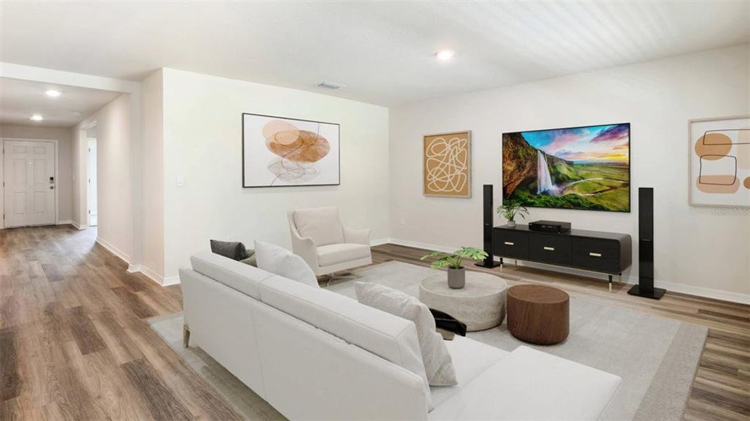 Furnished interior view inside a new home in Mandarin Grove, Palmetto (Image 14).