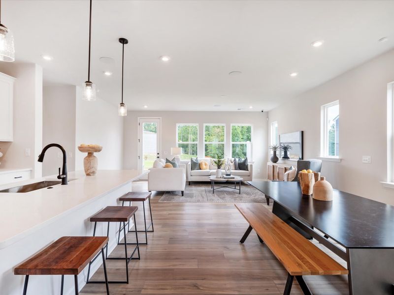 Furnished interior view inside a new home in Millstone, Cramerton (Image 10).