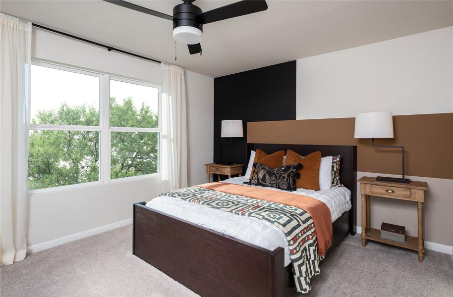Furnished interior view inside a new home in Covered Bridge, Hutto (Image 11).