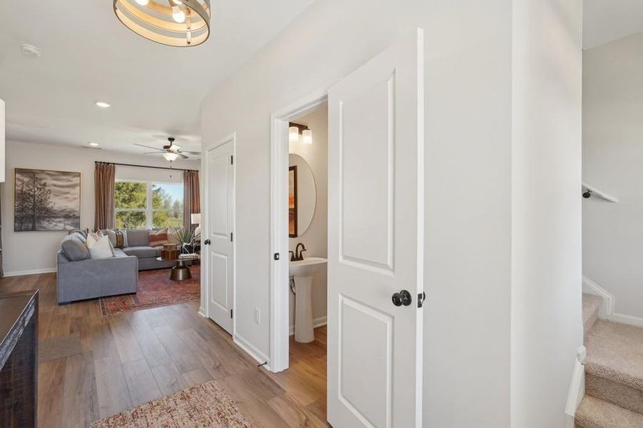 Furnished interior view inside a new home in North Haven, Rome (Image 31).