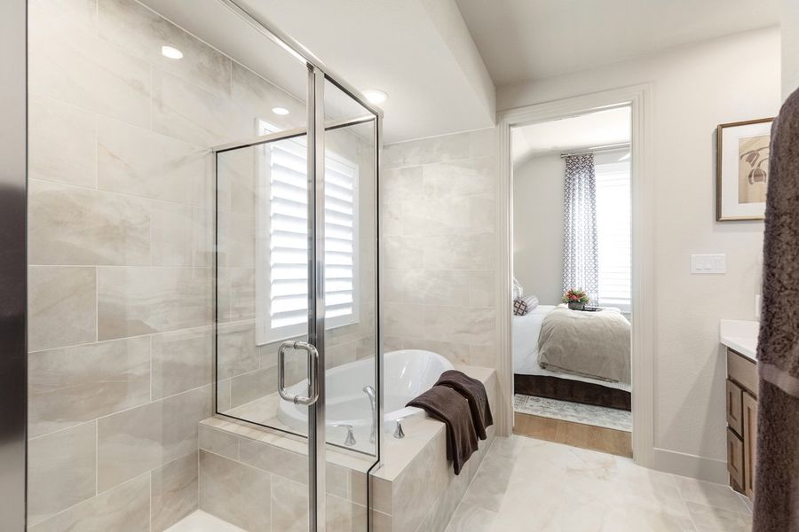 Representative Primary Bathroom - some options shown