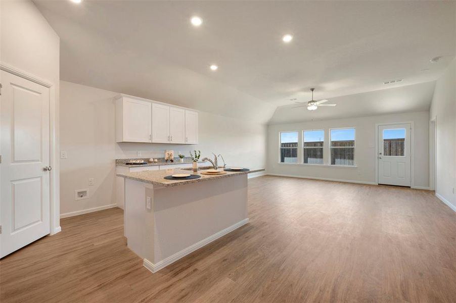Furnished interior view inside a new home in Tarrytown, Crowley (Image 12).