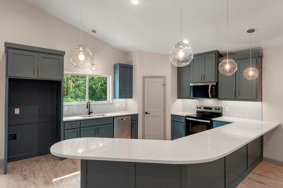 Furnished interior view inside a new home in , Gun Barrel City (Image 29). Furnished interior view inside a new home in , Gun Barrel City (Image 29).