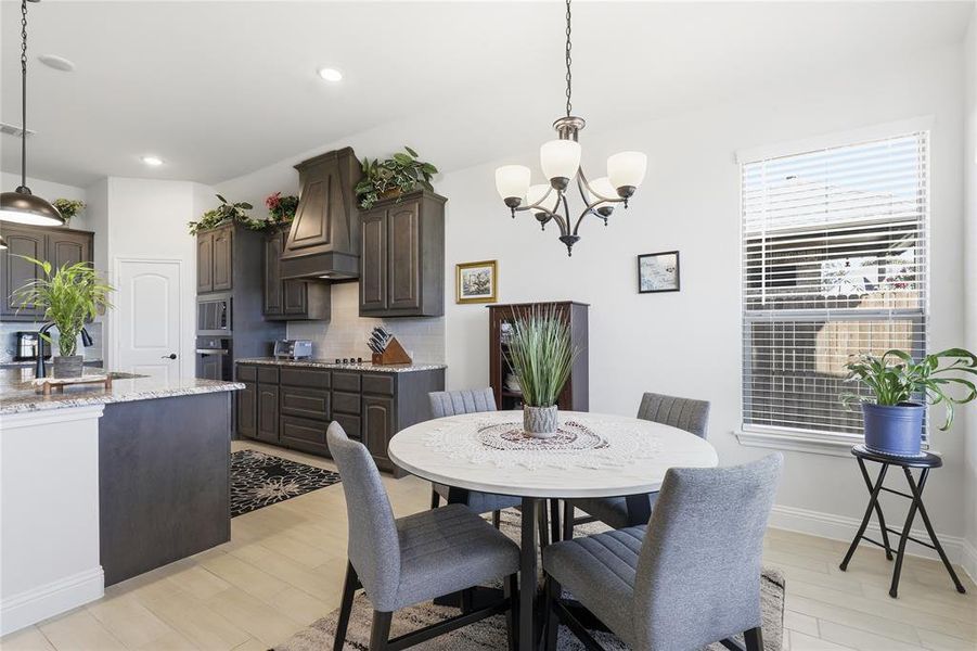 Furnished interior view inside a new home in Oak Hills, Burleson (Image 24).