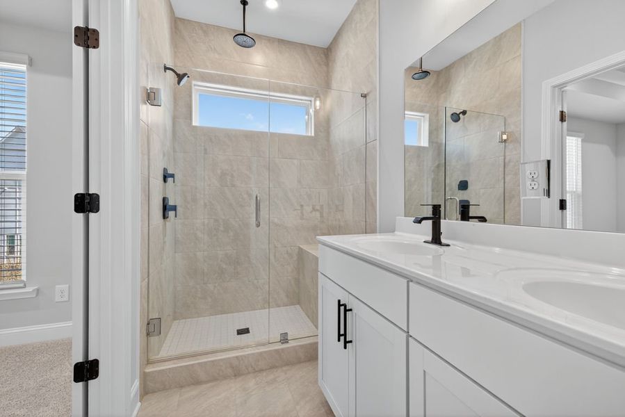 Furnished interior view inside a new home in 1871 Hollywood, Atlanta (Image 19). Furnished interior view inside a new home in 1871 Hollywood, Atlanta (Image 19).