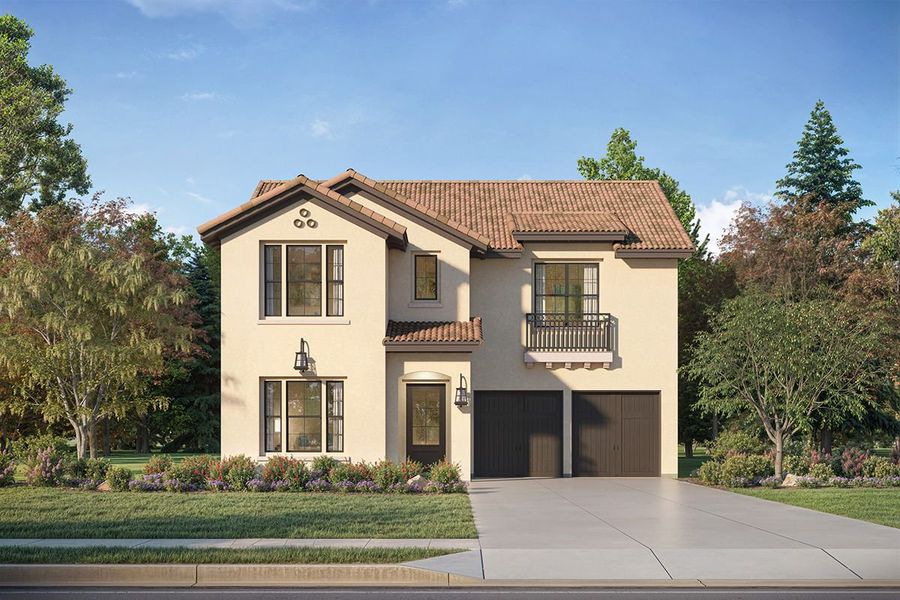 Representative exterior photo of a completed home built from the Ironwood by Landon Homes in Fields Select - 50's, Frisco, TX (Image 21). Representative exterior photo of a completed home built from the Ironwood by Landon Homes in Fields Select - 50's, Frisco, TX (Image 21).