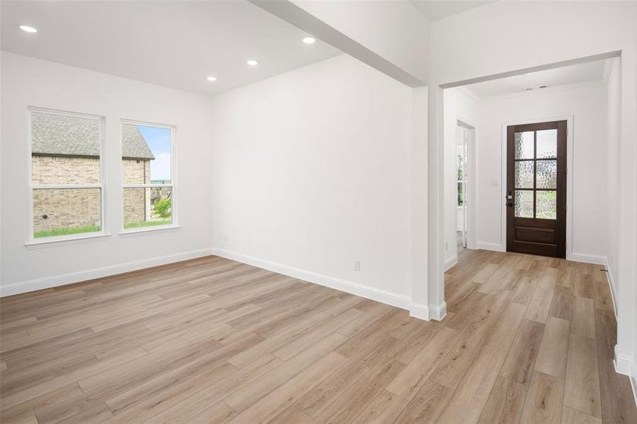 Spacious, unfurnished interior of a new home in Legacy Hills, Celina (Image 19). Spacious, unfurnished interior of a new home in Legacy Hills, Celina (Image 19).